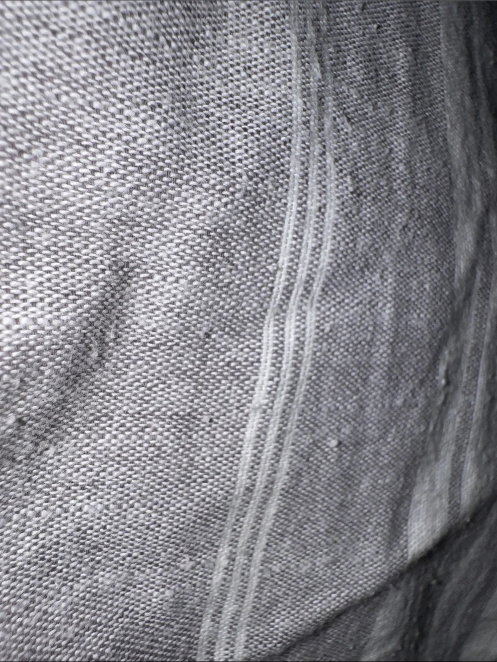 Pottery Barn Teen Gray Striped Reversible Duvet Cover Size Full/Queen